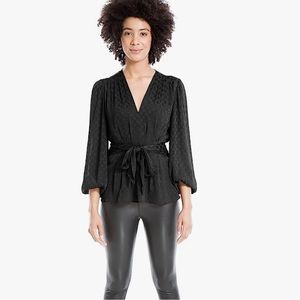Max Studio Black Blouse